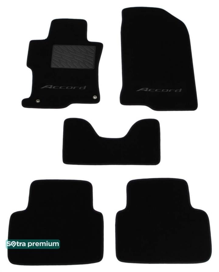 Sotra 06990-CH-BLACK Килимки салону Sotra двошарові чорні для Honda Accord us (2007-2012), комплект 06990CHBLACK: Приваблива ціна - Купити в Україні на EXIST.UA!