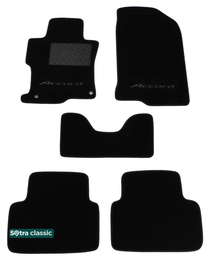 Sotra 06990-GD-BLACK Килимки салону Sotra двошарові чорні для Honda Accord us (2007-2012), комплект 06990GDBLACK: Купити в Україні - Добра ціна на EXIST.UA!