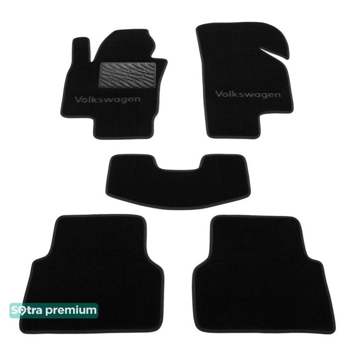 

Коврики салона Sotra двухслойные черные для Volkswagen Tiguan (2007-2015), комплект 07037CHBLACK Sotra