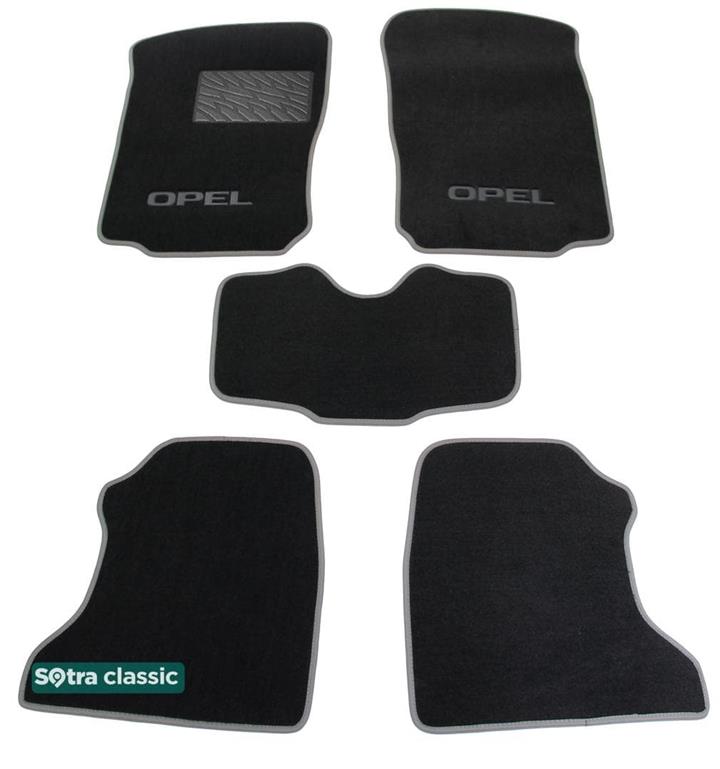 Sotra 07118-GD-BLACK Килимки салону Sotra двошарові чорні для Opel Combo c (2001-2011), комплект 07118GDBLACK: Купити в Україні - Добра ціна на EXIST.UA!