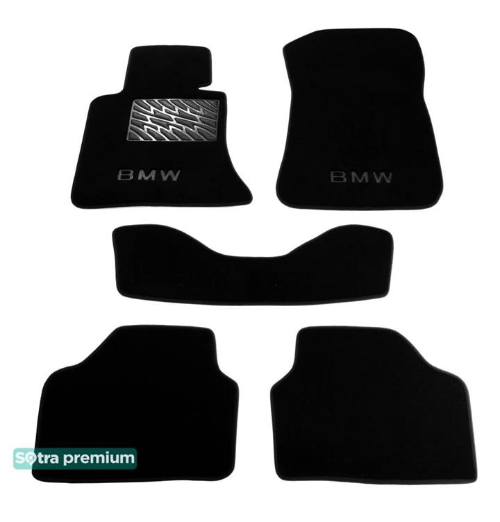 Sotra 07181-CH-BLACK Килимки салону Sotra двошарові чорні для BMW Х1 (2009-2015), комплект 07181CHBLACK: Купити в Україні - Добра ціна на EXIST.UA!