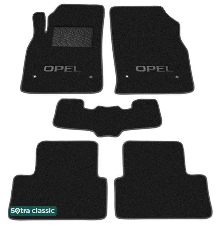 Sotra 07234-GD-BLACK Килимки салону Sotra двошарові чорні для Opel Astra j (2010-2015), комплект 07234GDBLACK: Купити в Україні - Добра ціна на EXIST.UA!