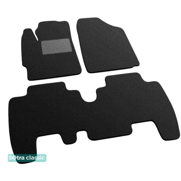 07295GDBLACK Sotra Килимки салону Sotra двошарові чорні для Great wall Voleex c10 (2010-2014), комплект
