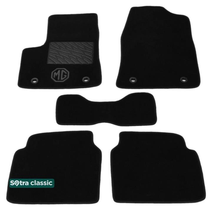 07299GDBLACK Sotra Килимки салону Sotra двошарові чорні для MG Rover 550 (2009-), комплект