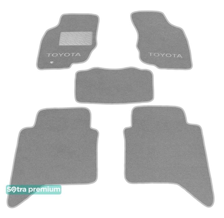 Sotra 07312-CH-GREY Коврики салона Sotra двухслойные серые для Toyota Hilux (2011-2015), комплект 07312CHGREY: Отличная цена - Купить в Украине на EXIST.UA! 07312CHGREY Sotra Коврики салона Sotra двухслойные серые для Toyota Hilux (2011-2015), комплект