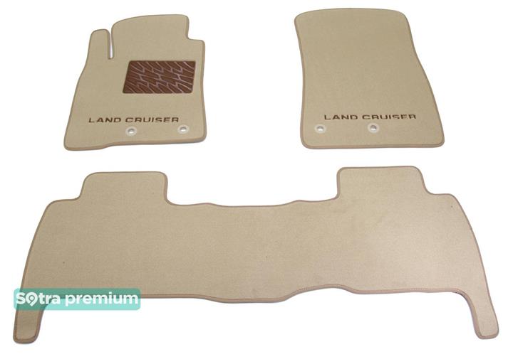 Sotra 07385-CH-BEIGE Коврики салона Sotra двухслойные бежевые для Toyota Land cruiser (2012-2015), комплект 07385CHBEIGE: Отличная цена - Купить в Украине на EXIST.UA! 07385CHBEIGE Sotra Коврики салона Sotra двухслойные бежевые для Toyota Land cruiser (2012-2015), комплект
