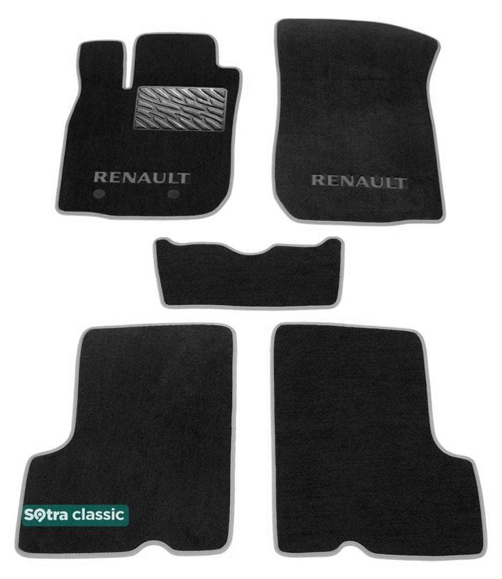 Sotra 07423-GD-BLACK Килимки салону Sotra двошарові чорні для Renault Duster (2009-2013), комплект 07423GDBLACK: Купити в Україні - Добра ціна на EXIST.UA!