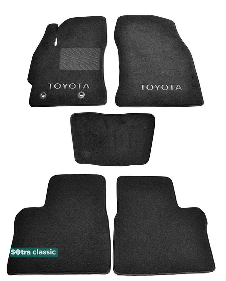Sotra 07524-GD-GREY Килимки салону Sotra двошарові сірі для Toyota Corolla (2014-), комплект 07524GDGREY: Купити в Україні - Добра ціна на EXIST.UA!