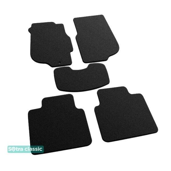 08103GDBLACK Sotra Коврики салона Sotra двухслойные черные для Honda Orthia (1996-2002), комплект