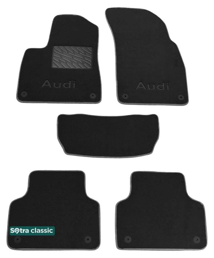 Sotra 08112-GD-BLACK Килимки салону Sotra двошарові чорні для Audi Q7 (2015-), комплект 08112GDBLACK: Приваблива ціна - Купити в Україні на EXIST.UA!
