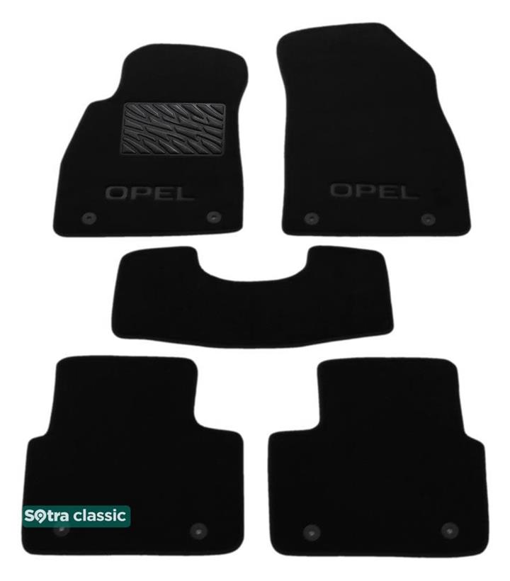 Sotra 08513-GD-BLACK Килимки салону Sotra двошарові чорні для Opel Insignia (2013-2016), комплект 08513GDBLACK: Купити в Україні - Добра ціна на EXIST.UA!