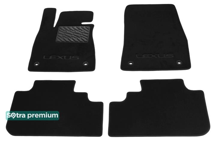 Sotra 08532-CH-BLACK Килимки салону Sotra двошарові чорні для Lexus Rx (2016-), комплект 08532CHBLACK: Купити в Україні - Добра ціна на EXIST.UA!