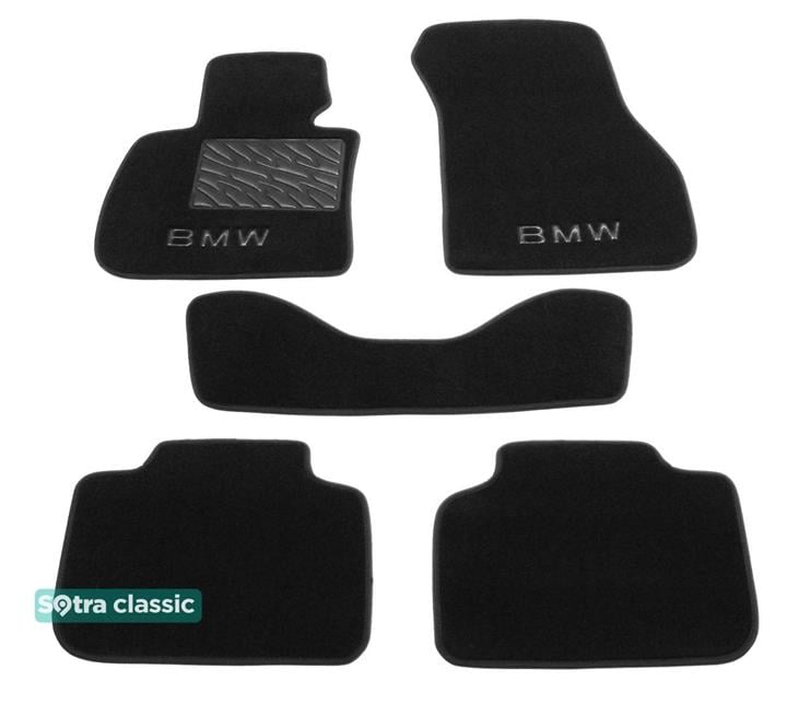 Sotra 08599-GD-BLACK Килимки салону Sotra двошарові чорні для BMW X1 (2015-), комплект 08599GDBLACK: Приваблива ціна - Купити в Україні на EXIST.UA!
