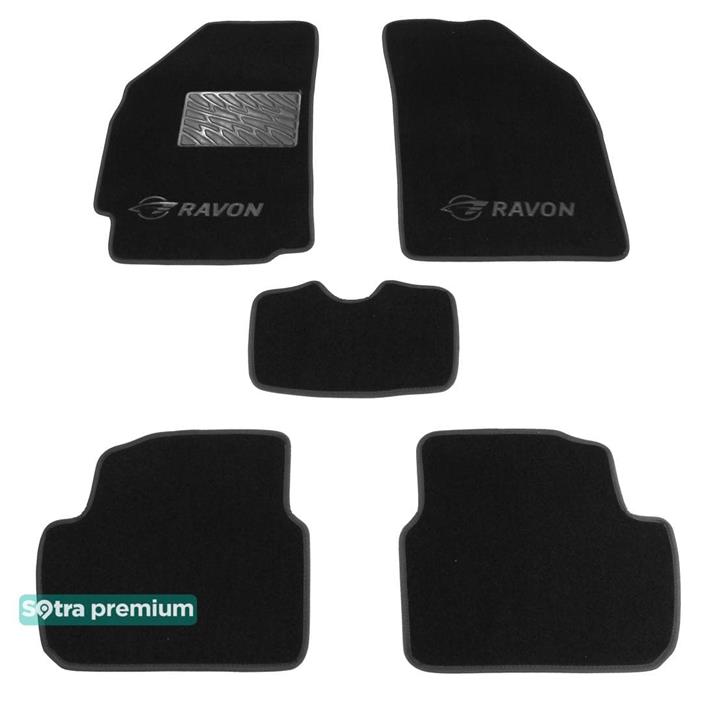 Sotra 08621-CH-BLACK Коврики салона Sotra двухслойные черные для Daewoo Ravon r2 (2015-), комплект 08621CHBLACK: Отличная цена - Купить в Украине на EXIST.UA! 08621CHBLACK Sotra Коврики салона Sotra двухслойные черные для Daewoo Ravon r2 (2015-), комплект