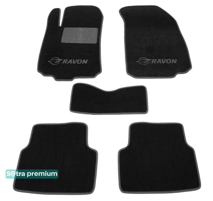 Sotra 08622-CH-BLACK Коврики салона Sotra двухслойные черные для Daewoo Ravon r4 (2015-), комплект 08622CHBLACK: Отличная цена - Купить в Украине на EXIST.UA! 08622CHBLACK Sotra Коврики салона Sotra двухслойные черные для Daewoo Ravon r4 (2015-), комплект