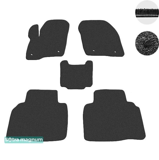 Sotra 08693-MG15-BLACK Килимки салону Sotra двошарові чорні для Ford Edge (2015-), комплект 08693MG15BLACK: Купити в Україні - Добра ціна на EXIST.UA!