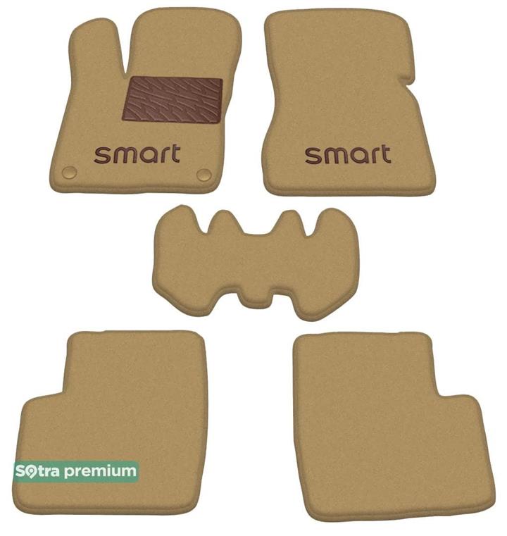 Sotra 08749-CH-BEIGE Коврики салона Sotra двухслойные бежевые для Smart Forfour (2014-), комплект 08749CHBEIGE: Отличная цена - Купить в Украине на EXIST.UA! 08749CHBEIGE Sotra Коврики салона Sotra двухслойные бежевые для Smart Forfour (2014-), комплект