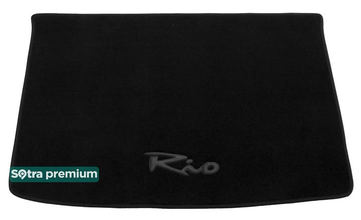 Коврики багажника и грузовых отсеков Киа: 01355CHBLACK Sotra Коврик багажника