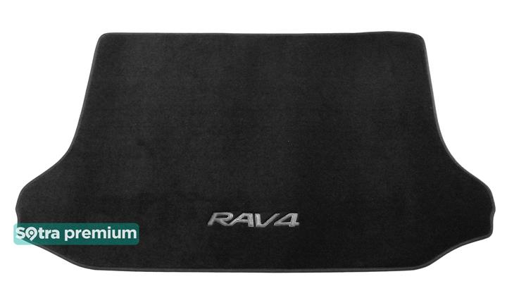 Коврики багажника и грузовых отсеков Toyota Rav 4 (Тойота Рав 4): 06370CHBLACK Sotra Коврик багажника