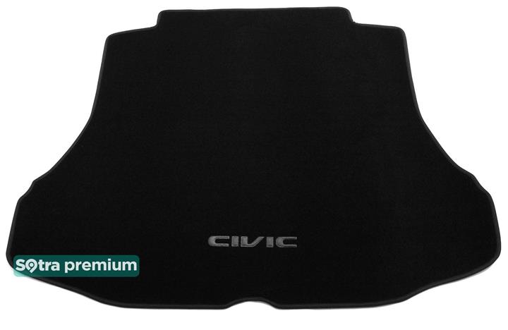 Коврики багажника и грузовых отсеков Honda Civic (Хонда Цивик): 06415CHBLACK Sotra Коврик багажника