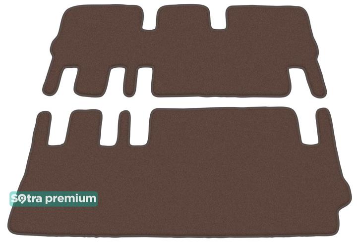 Sotra 07397-5-CH-CHOCO Килимки салону Sotra двошарові коричневі для Volkswagen Transporter (2011-2015), комплект 073975CHCHOCO: Купити в Україні - Добра ціна на EXIST.UA!