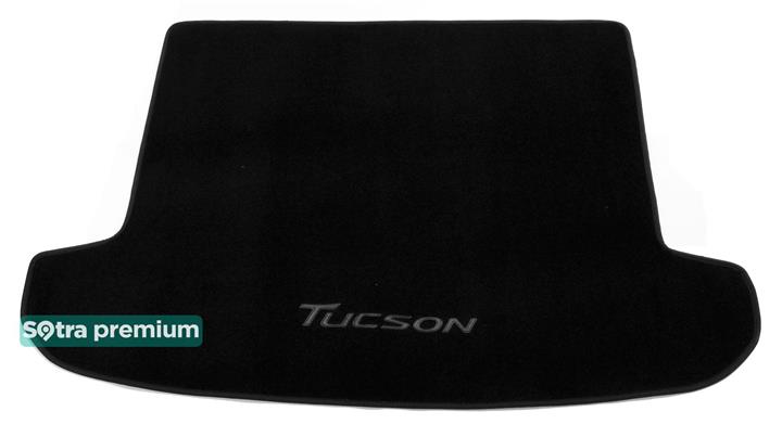 Коврики багажника и грузовых отсеков Hyundai Tucson (Хюндай Туксон): 08631CHBLACK Sotra Коврик багажника