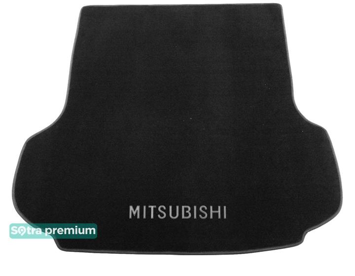 Коврики багажника и грузовых отсеков Mitsubishi Pajero Sport (Митсубиси Паджеро Спорт): 08657CHBLACK Sotra Коврик багажника