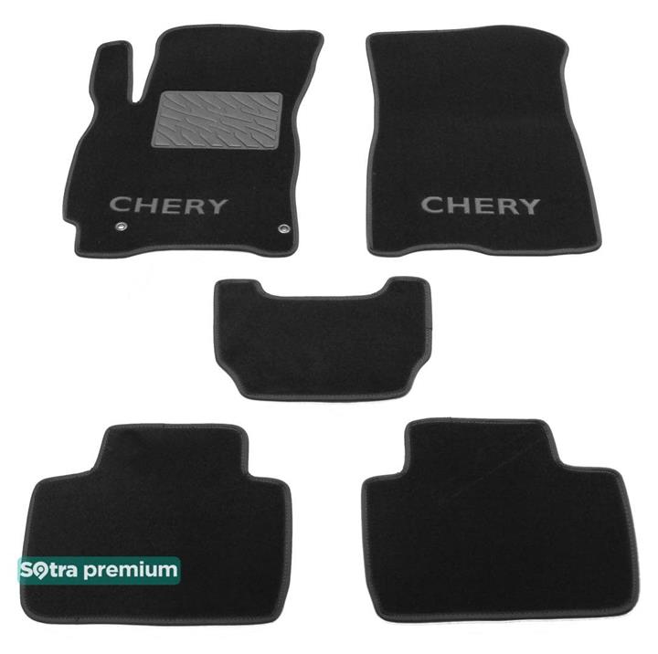 Sotra 08782-CH-BLACK Коврики салона Sotra двухслойные черные для Chery Tiggo 2 (2016-), комплект 08782CHBLACK: Отличная цена - Купить в Украине на EXIST.UA! 08782CHBLACK Sotra Коврики салона Sotra двухслойные черные для Chery Tiggo 2 (2016-), комплект