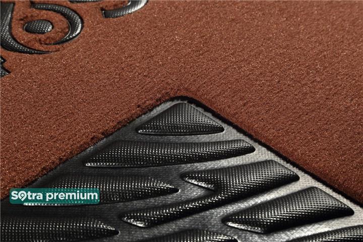 Sotra Килимки салону Sotra двошарові теракотові для Jaguar F-type (2013-), комплект – ціна 5219 UAH