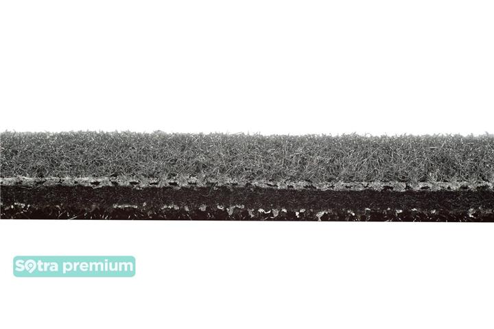 Килимки салону Sotra двошарові сірі для Citroen C3&#x2F;Ds3, комплект Sotra 07194-CH-GREY