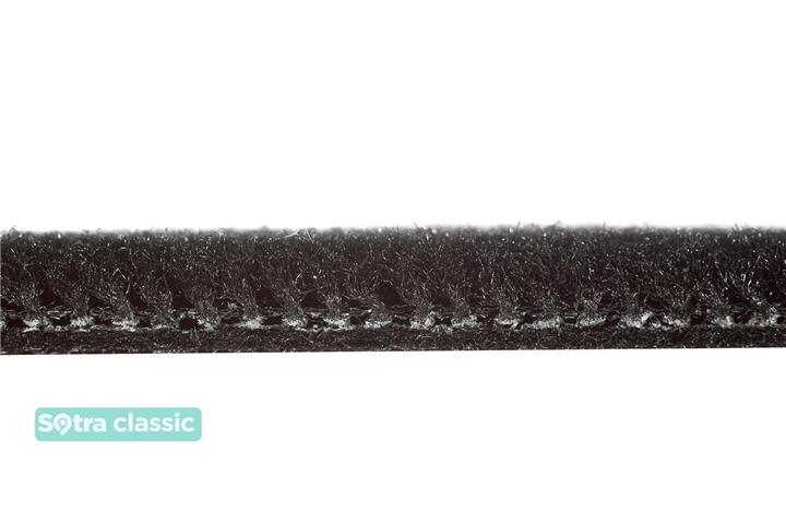 Килимки салону Sotra двошарові чорні для Chery Tiggo 3 (2014-), комплект Sotra 08783-GD-BLACK