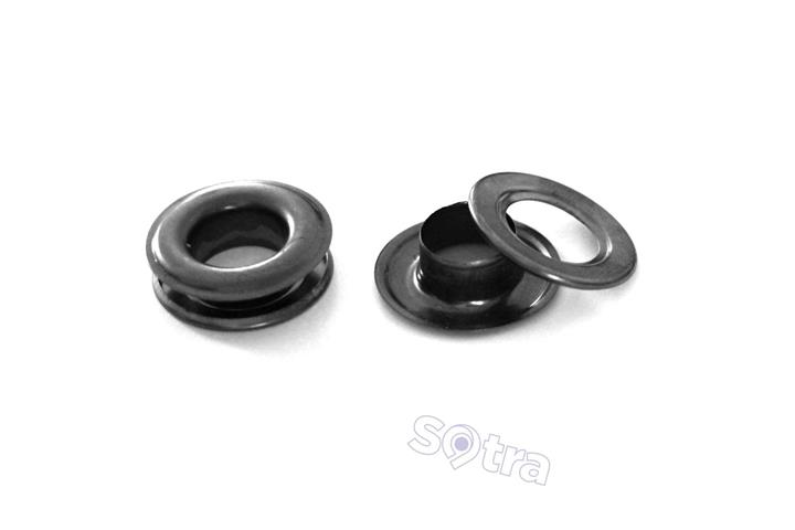 Килимки салону Sotra двошарові чорні для Hyundai Accent &#x2F; solaris (2011-), комплект Sotra 07212-CH-BLACK