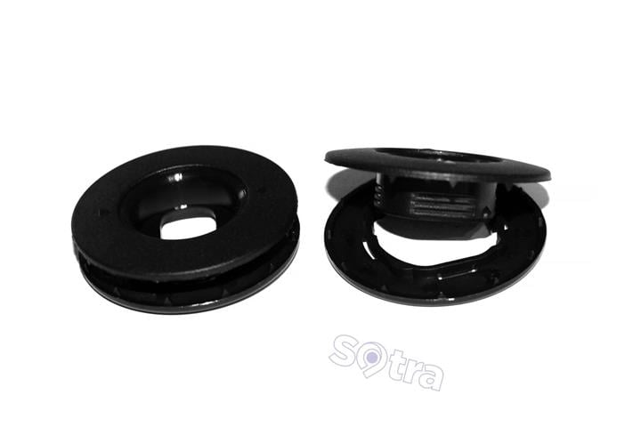 Килимки салону Sotra двошарові чорні для Acura Zdx (2009-2013), комплект Sotra 07416-CH-BLACK