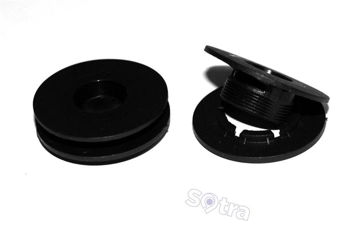 Килимки салону Sotra двошарові чорні для Citroen C4 cactus (2014-), комплект Sotra 08690-GD-BLACK