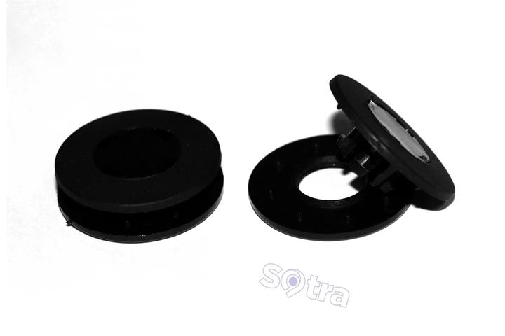 Килимки салону Sotra двошарові чорні для Fiat 500x (2014-), комплект Sotra 08729-GD-BLACK