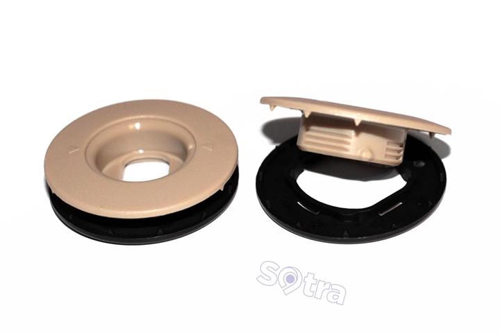 Sotra Коврики салона Sotra двухслойные бежевые для Toyota Land cruiser (2016-), комплект – цена 6651 UAH