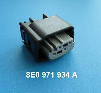 VAG 8E0 971 934 A Корпус роз'єму кабеля 8E0971934A: Купити в Україні - Добра ціна на EXIST.UA!
