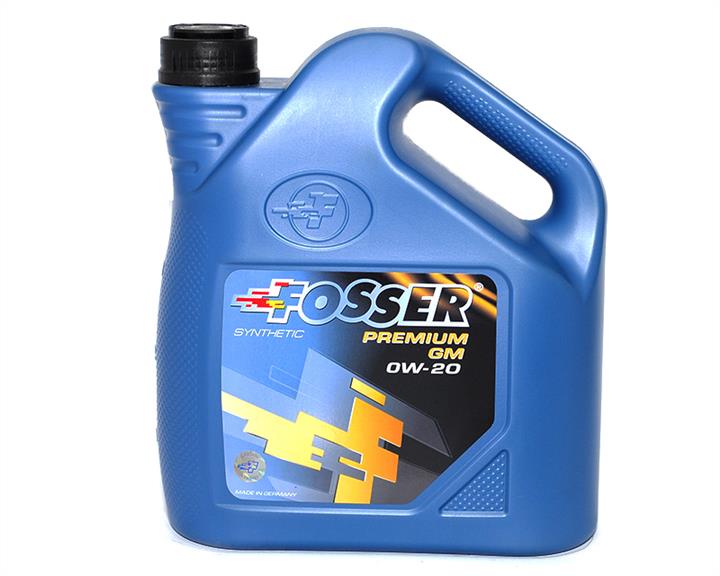 Fosser 10134L Моторна олива FOSSER Premium GM 0W-20, 4л 10134L: Приваблива ціна - Купити в Україні на EXIST.UA!