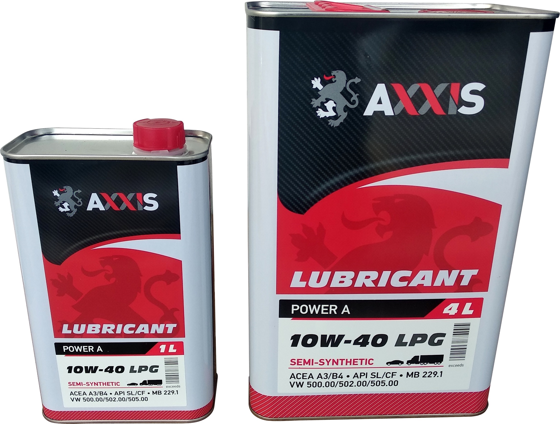 AXXIS 48021143275 Набір олив моторних AXXIS 10W-40 LPG Power A, 4л + 1л 48021143275: Купити в Україні - Добра ціна на EXIST.UA!