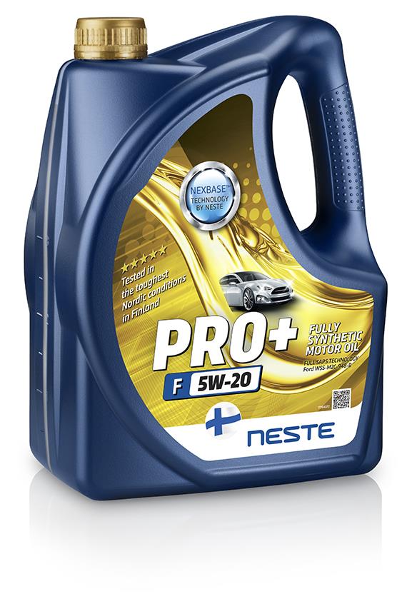 Neste 117645 Моторна олива Neste Pro+ F 5W-20, 4л 117645: Купити в Україні - Добра ціна на EXIST.UA!
