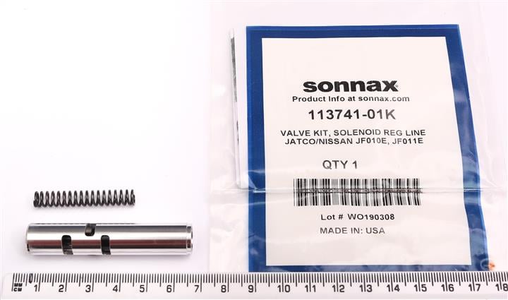 Sonnax 113741-01K Ремкомплект клапана електромагнітного 11374101K: Купити в Україні - Добра ціна на EXIST.UA!