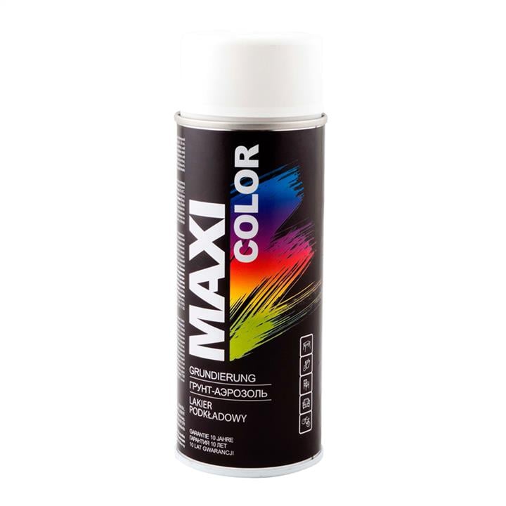 Maxi Color MX0002 Грунт білий, 400 мл MX0002: Купити в Україні - Добра ціна на EXIST.UA!