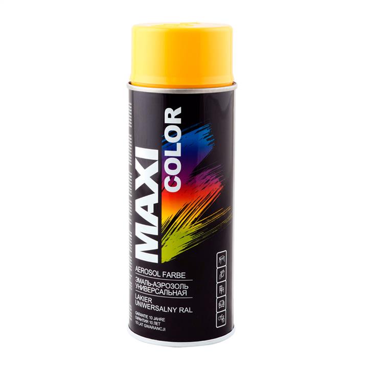 Maxi Color MX1004 Емаль аерозольна універсальна декоративна, золотисто-жовта, 400 мл MX1004: Приваблива ціна - Купити в Україні на EXIST.UA!