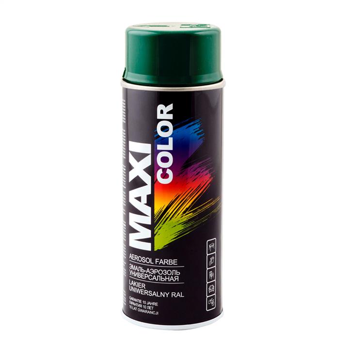 Maxi Color MX6005 Емаль аерозольна універсальна декоративна, темно-зелена, 400 мл MX6005: Приваблива ціна - Купити в Україні на EXIST.UA!