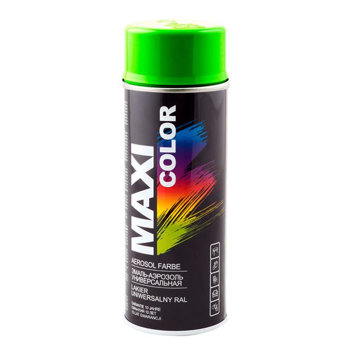 Maxi Color MX6018 Емаль аерозольна універсальна декоративна, жовто-зелена, 400 мл MX6018: Приваблива ціна - Купити в Україні на EXIST.UA!