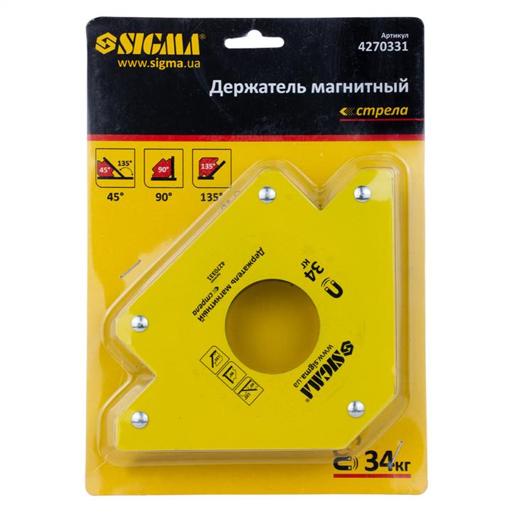 Sigma Струбцина магнітна для зварювання – ціна 276 UAH