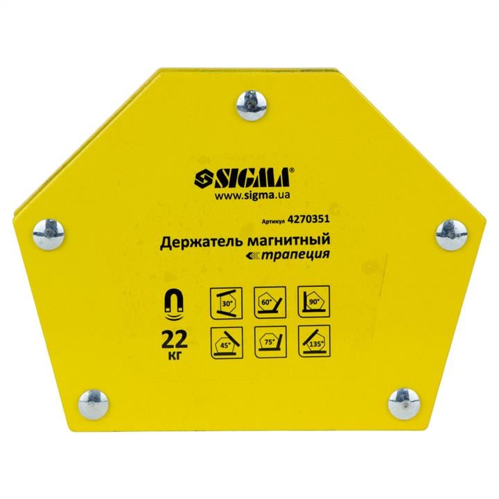 Sigma 4270351 Струбцина магнітна для зварювання 4270351: Приваблива ціна - Купити в Україні на EXIST.UA!