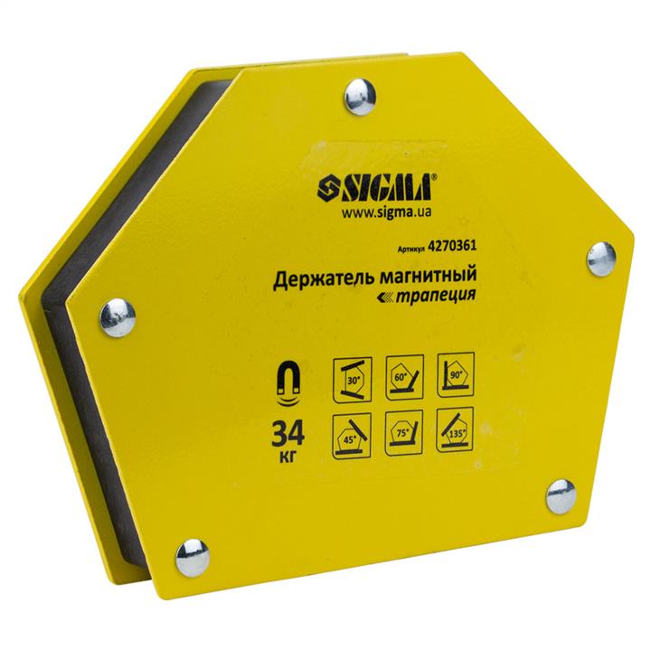Струбцина магнітна для зварювання Sigma 4270361