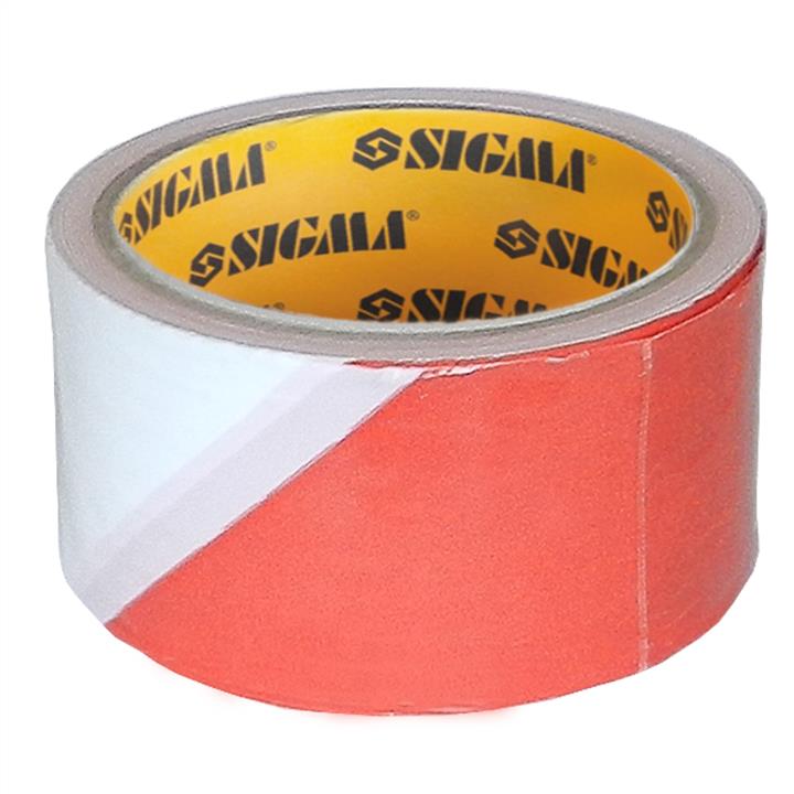 Sigma 8423581 Стрічка сигнальна 72мм × 50м 8423581: Купити в Україні - Добра ціна на EXIST.UA!