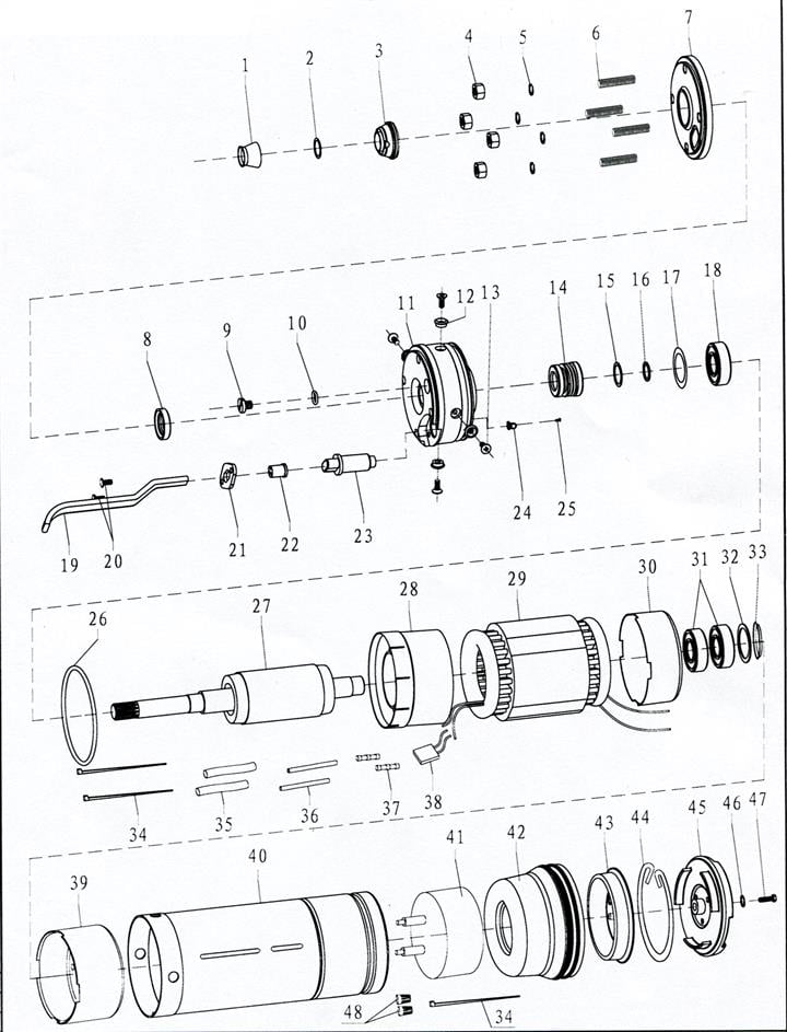 Насос для свердловини Dongyin 777152